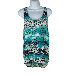 Volcom Womens Rayon Tie-Dye Tank Top Size L